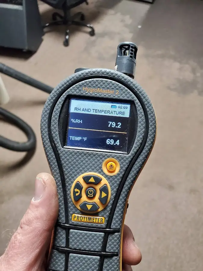 Moisture meter humidity assessment for Fire & Smoke Damage Restoration in Rockland